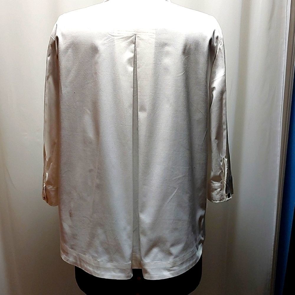 H Halston High Low Jacket - Picture 6 of 9